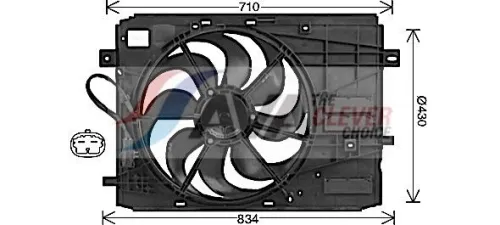 Fan, engine cooling