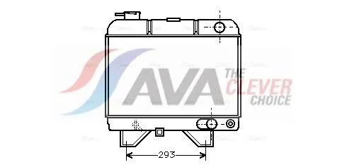 Radiator, engine cooling