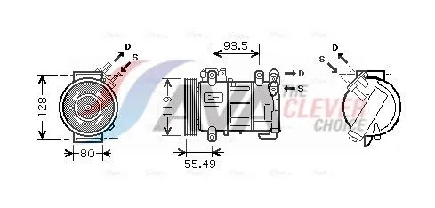 Compressor, air conditioning