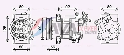 Compressor, air conditioning