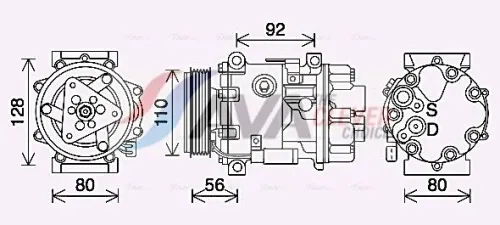 Compressor, air conditioning