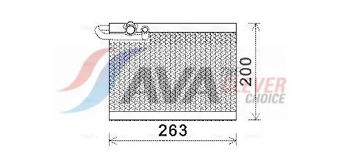 Evaporator, air conditioning