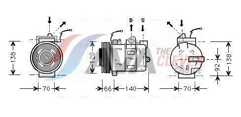 Compressor, air conditioning