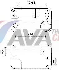 Oil Cooler, engine oil