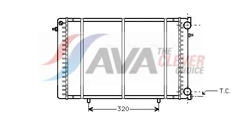 Radiator, engine cooling