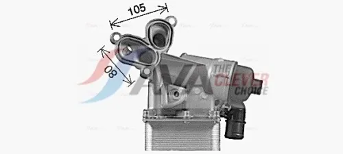 Oil Cooler, engine oil