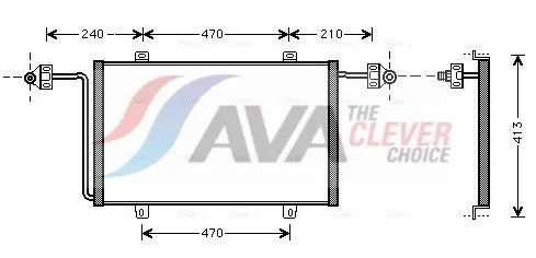 Condenser, air conditioning