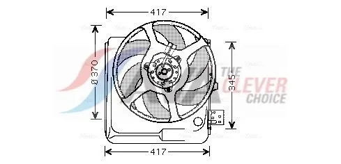 Fan, engine cooling