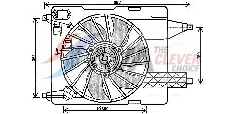 Fan, engine cooling
