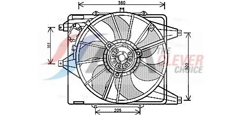 Fan, engine cooling