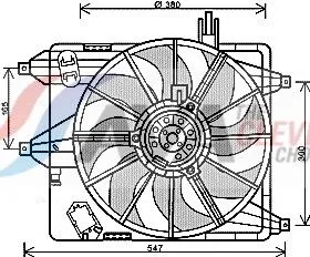 Fan, engine cooling