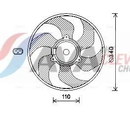Fan, engine cooling