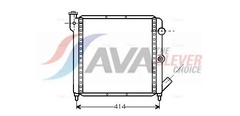 Radiator, engine cooling