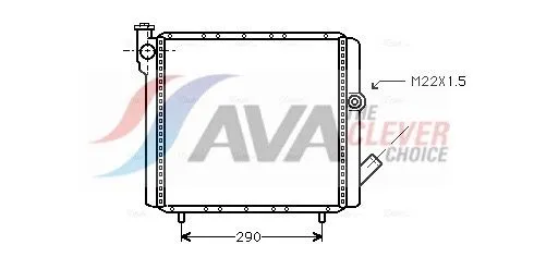 Radiator, engine cooling