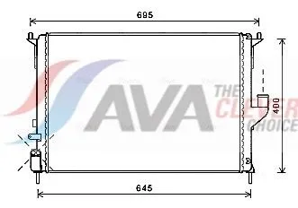 Radiator, engine cooling