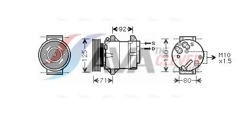 Compressor, air conditioning