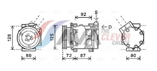 Compressor, air conditioning