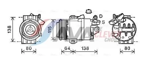 Compressor, air conditioning