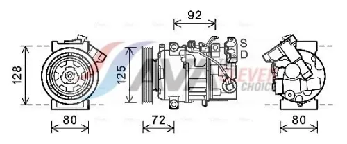 Compressor, air conditioning