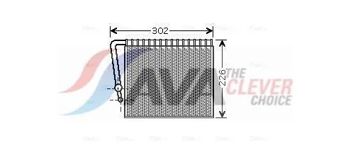Evaporator, air conditioning