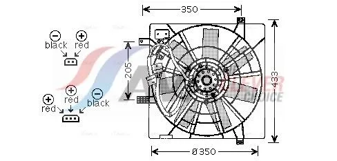Fan, engine cooling