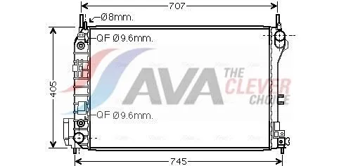 Radiator, engine cooling