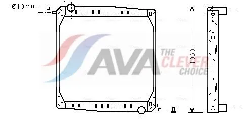 Radiator, engine cooling