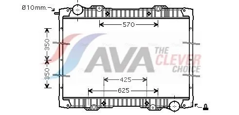 Radiator, engine cooling