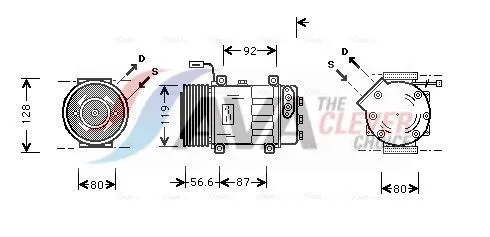 Compressor, air conditioning