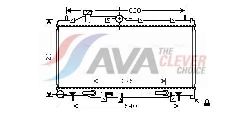 Radiator, engine cooling