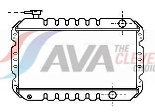 Radiator, engine cooling