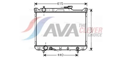 Radiator, engine cooling