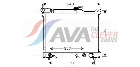 Radiator, engine cooling