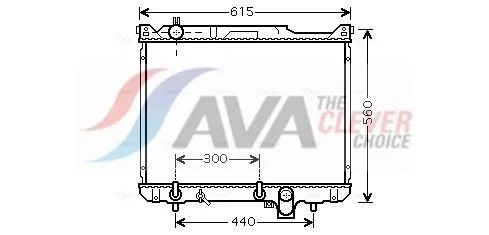 Radiator, engine cooling