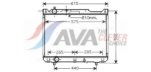 Radiator, engine cooling