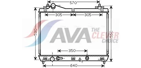 Radiator, engine cooling