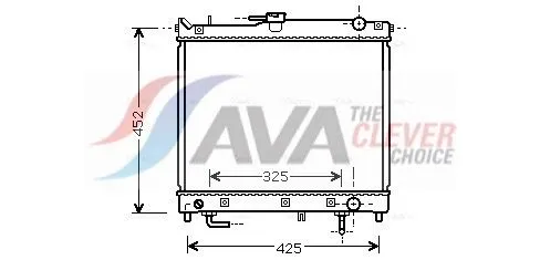 Radiator, engine cooling