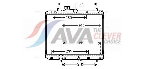 Radiator, engine cooling