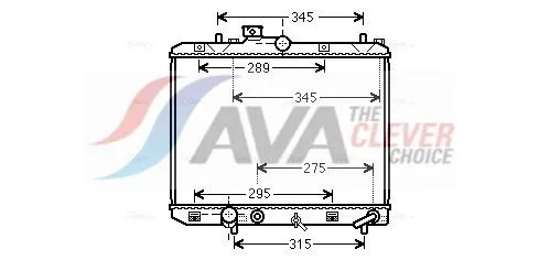 Radiator, engine cooling