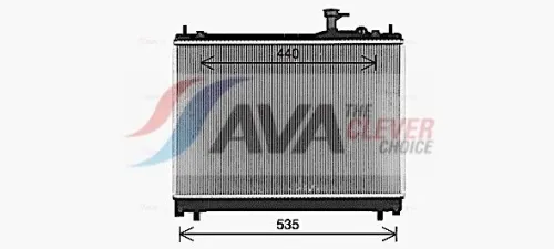 Radiator, engine cooling