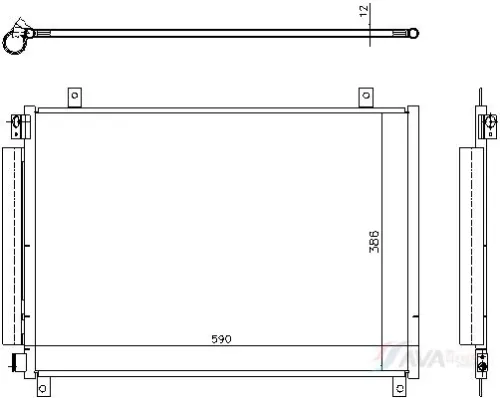 Condenser, air conditioning