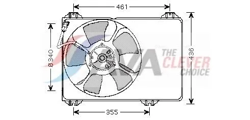 Fan, engine cooling