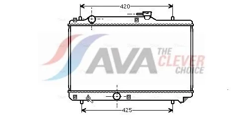 Radiator, engine cooling