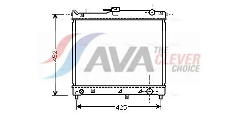 Radiator, engine cooling