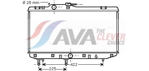 Radiator, engine cooling