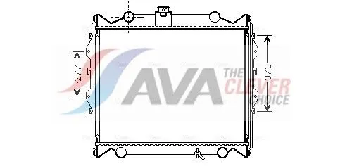 Radiator, engine cooling