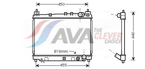 Radiator, engine cooling