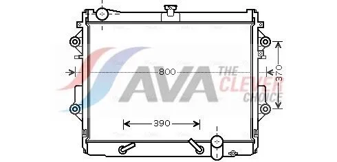 Radiator, engine cooling