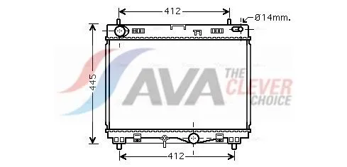 Radiator, engine cooling