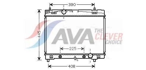 Radiator, engine cooling